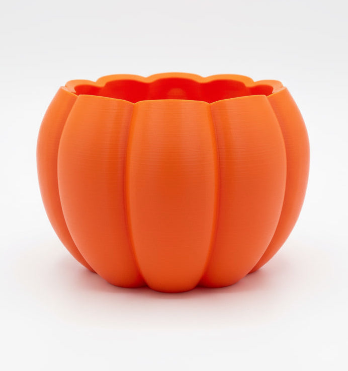 Pumpkin Emoji Planter
