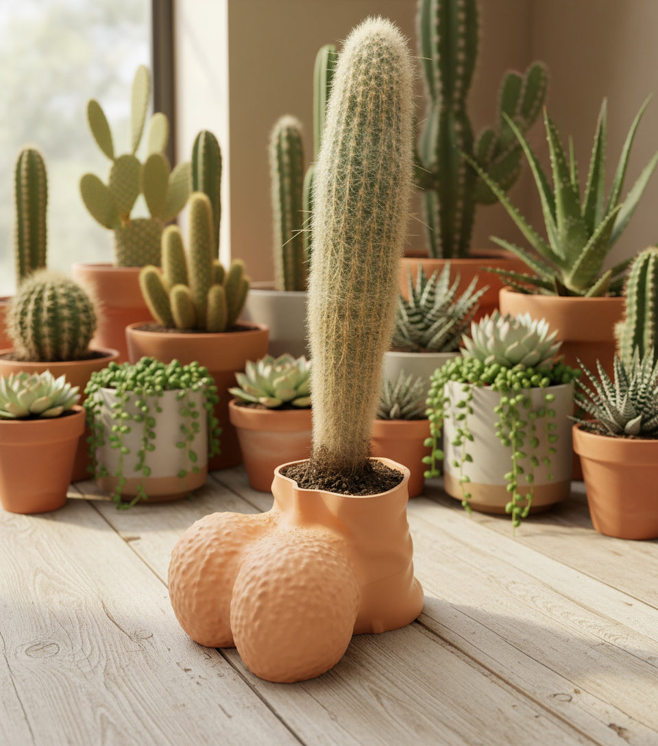 Grower, Not a Shower Big Balls Planter