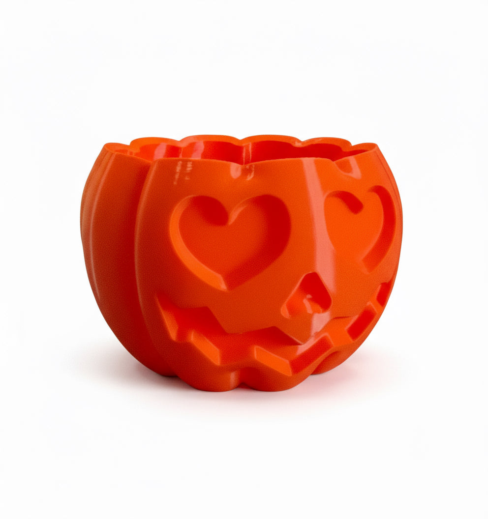 Pumpkin Emoji Planter