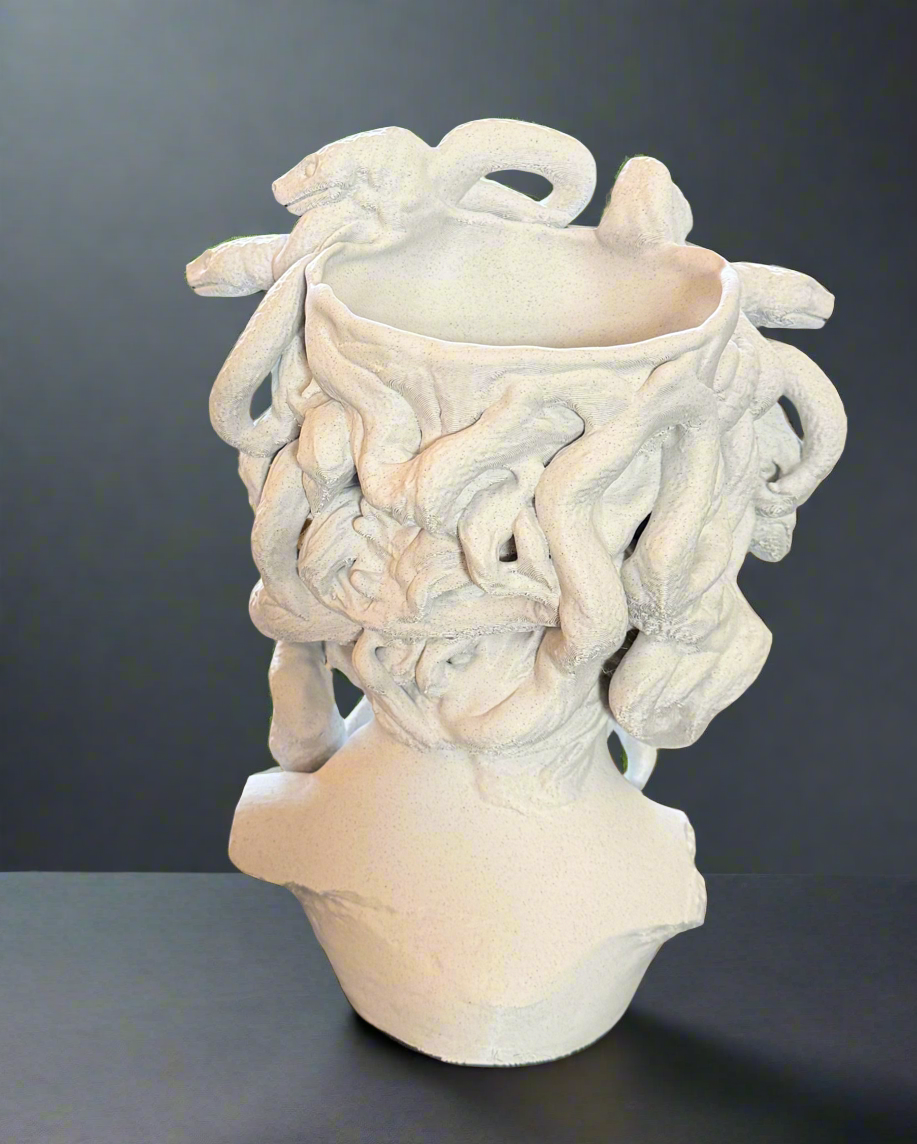 Medusa Bust Planter