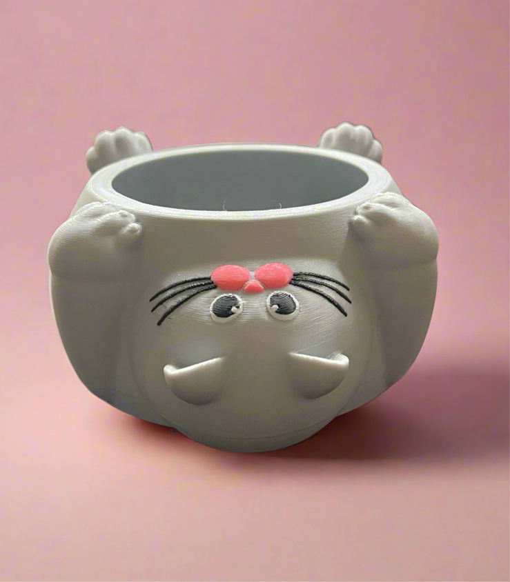 Cat Nap Planter Pot