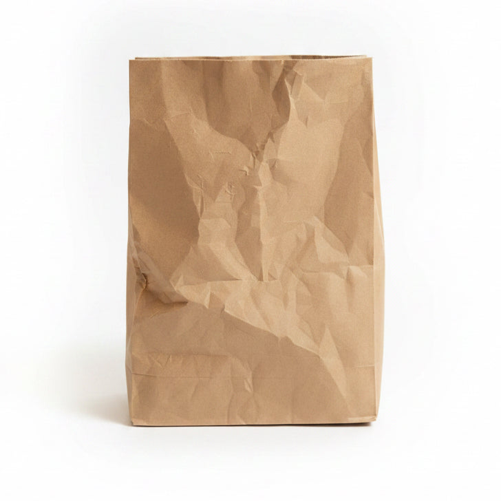 Paper Bag Planter with Hidden Drip Tray