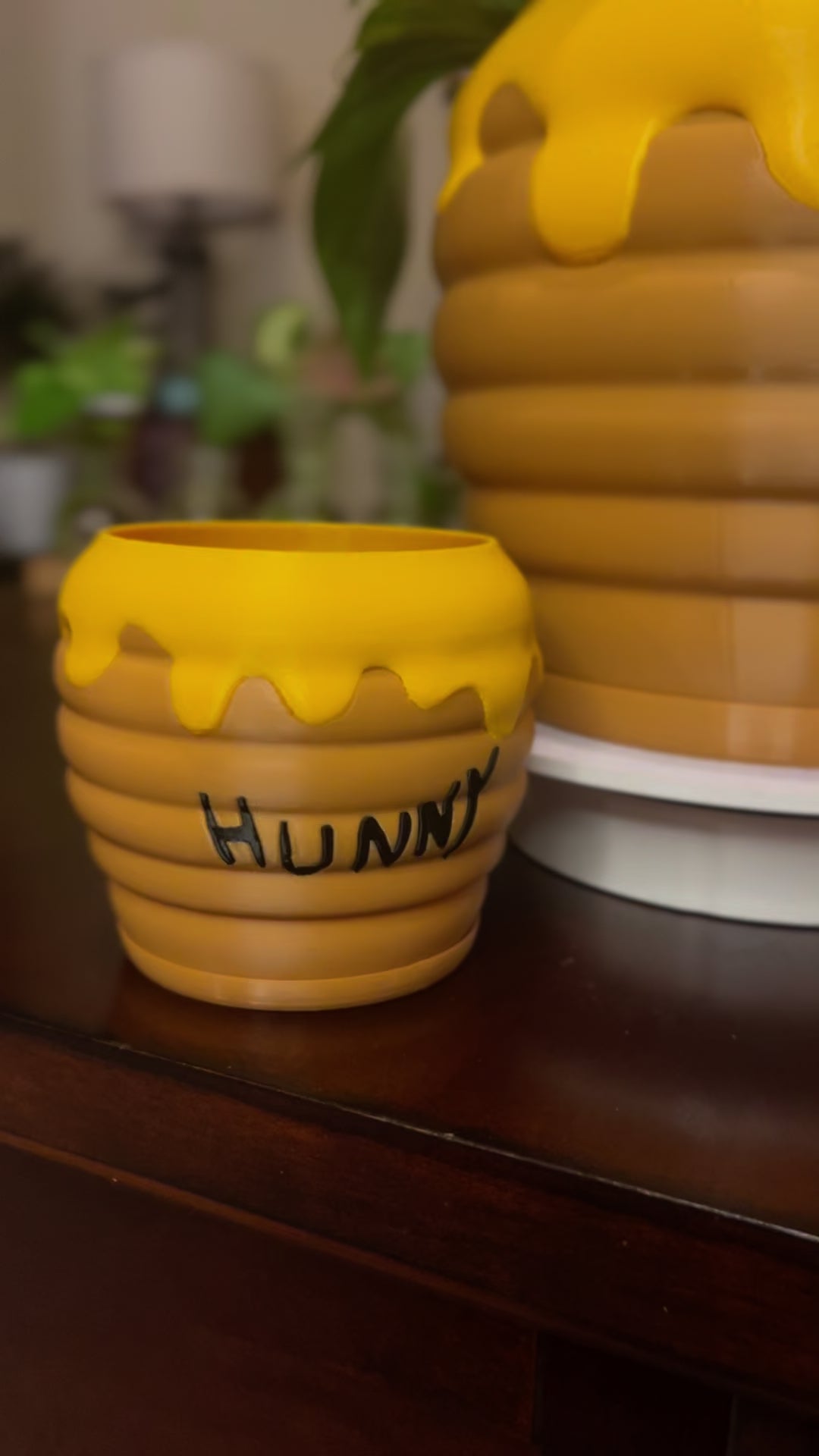 Winnie the Pooh Honey Pot with Drip Tray